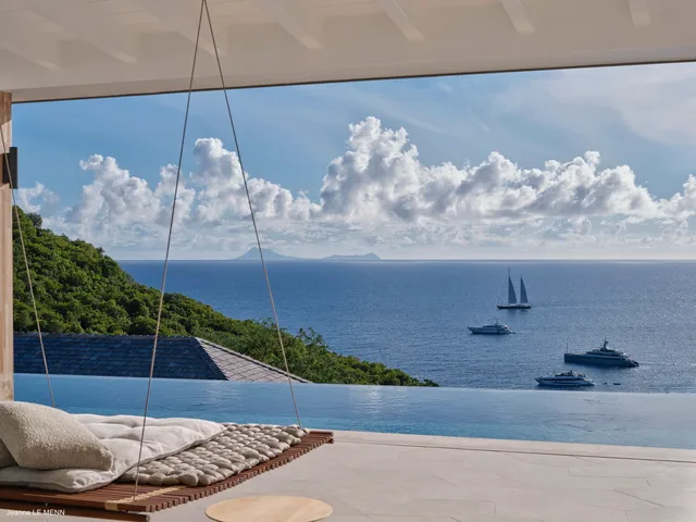 pool at Villa Sel in St Barts - St. Barts Villa Rental