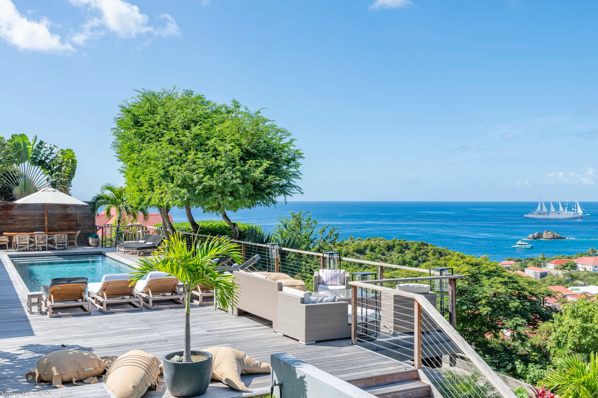 pool at Villa Serenity in St Barts - St Barts luxury vacation rental