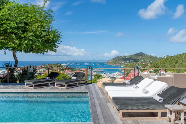 pool at Villa Serenity in St Barts - St. Barth Villa Rental