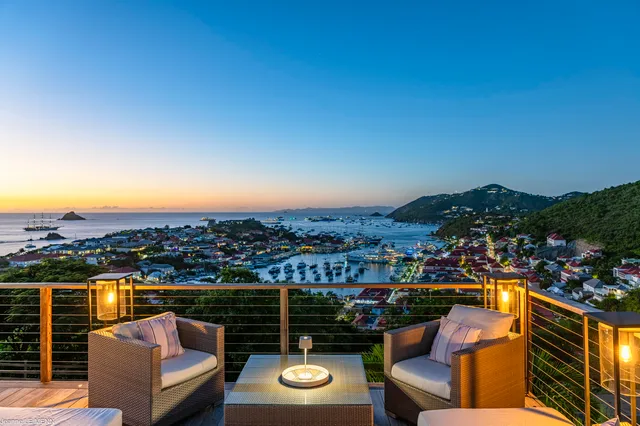 terrace at Villa Serenity in St Barts - St Barts luxury vacation rental