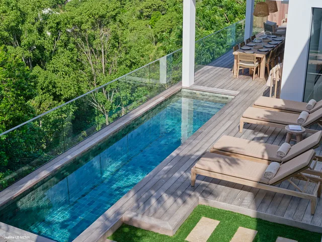 pool at Villa Simona in St Barts - St. Barts Villa Rental