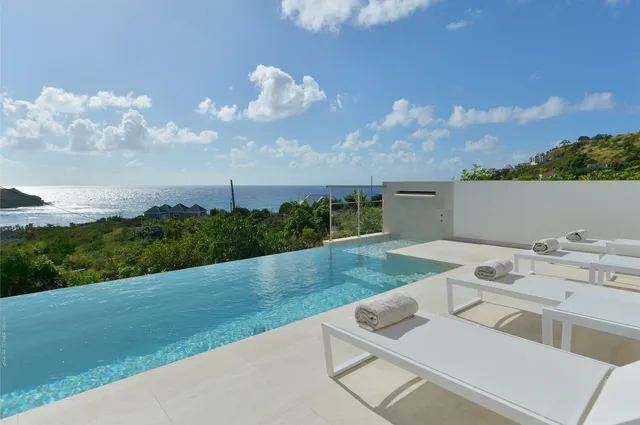 pool at Villa South Wave in Toiny - St. Barts Villa Rental