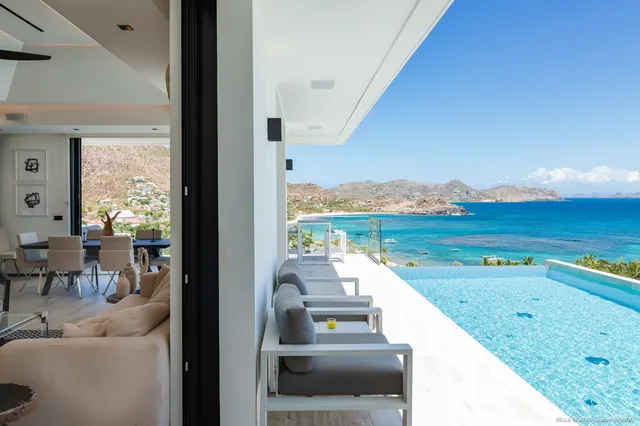 pool at Villa Star in St Barts - St. Barth Villa Rental
