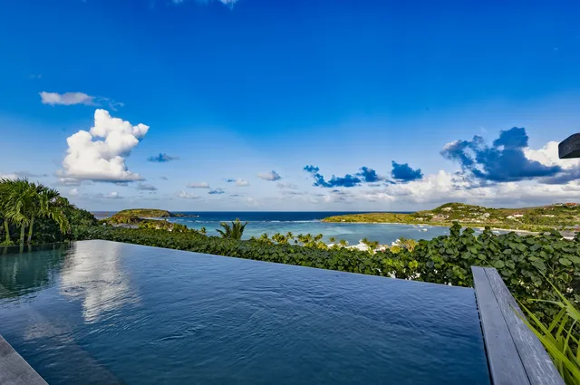 pool at Villa Summer Breeze in St Barts - St. Barts Villa Rental