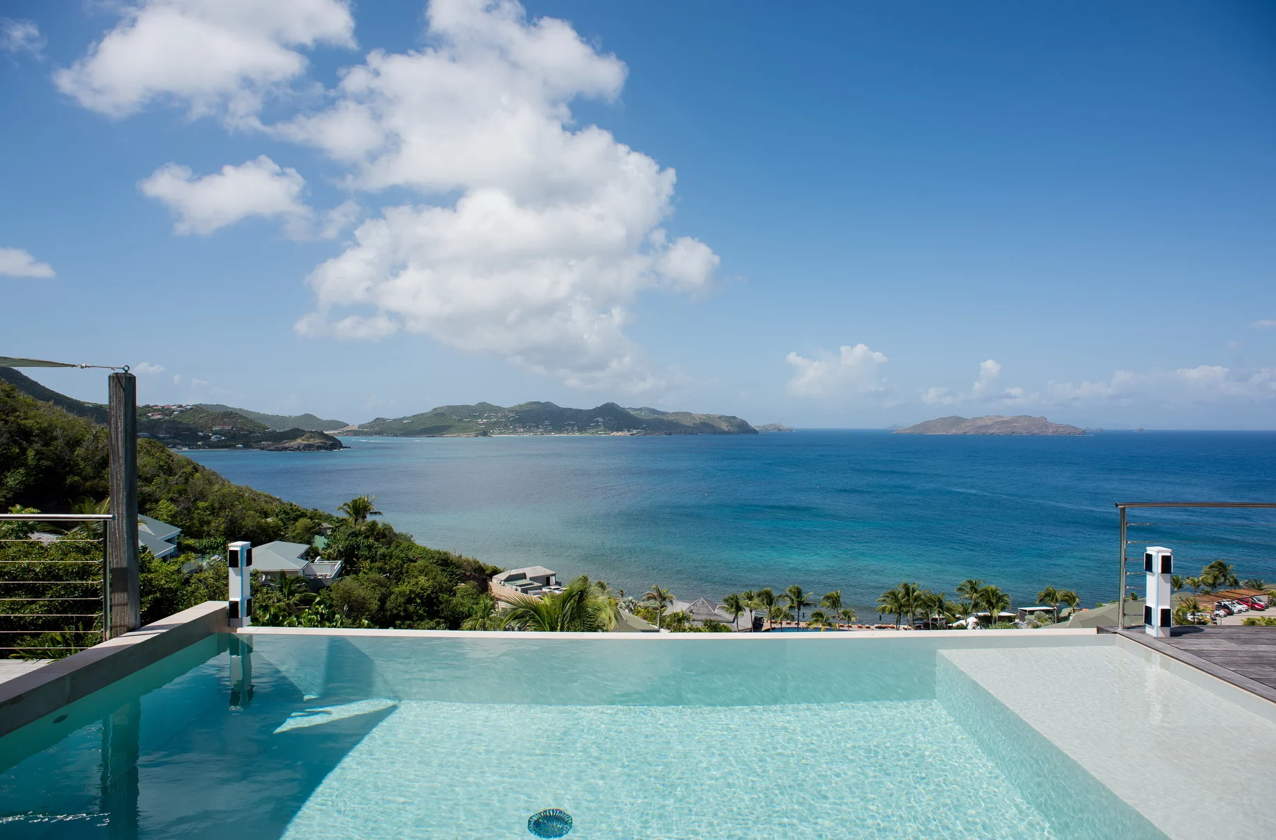 pool at Villa Sunset in St Barts - St Barts luxury vacation rental