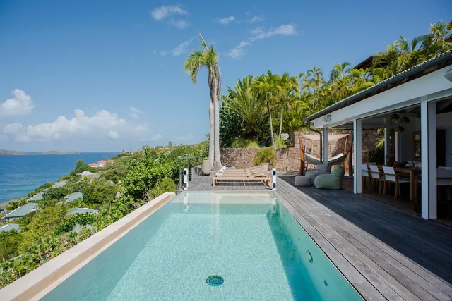 pool at Villa Sunset in St Barts - St Barts luxury vacation rental