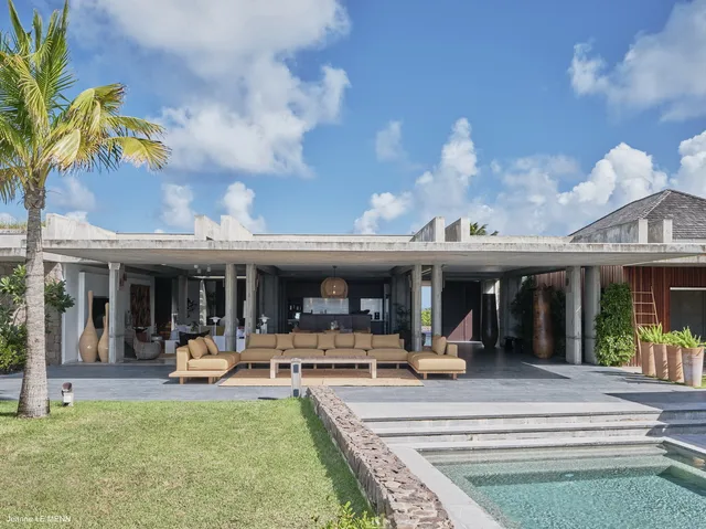 pool at Villa Tainos in St Barts - St. Barth Villa Rental