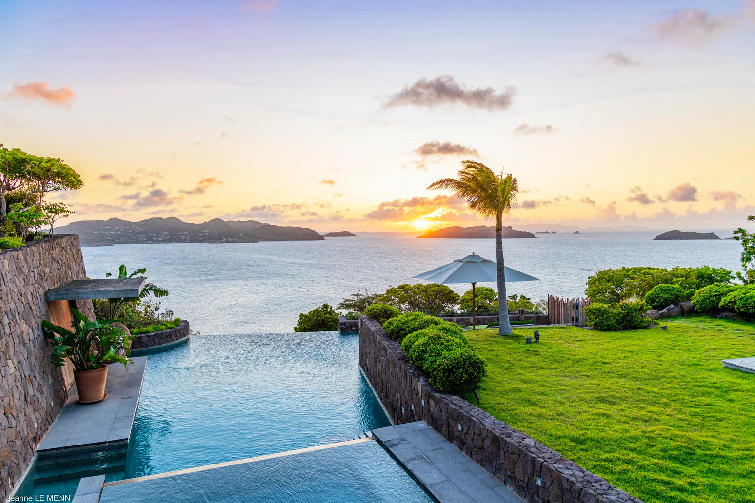 Private pool, Pointe Milou villa at Villa Tainos in St Barts - St Barts luxury vacation rental