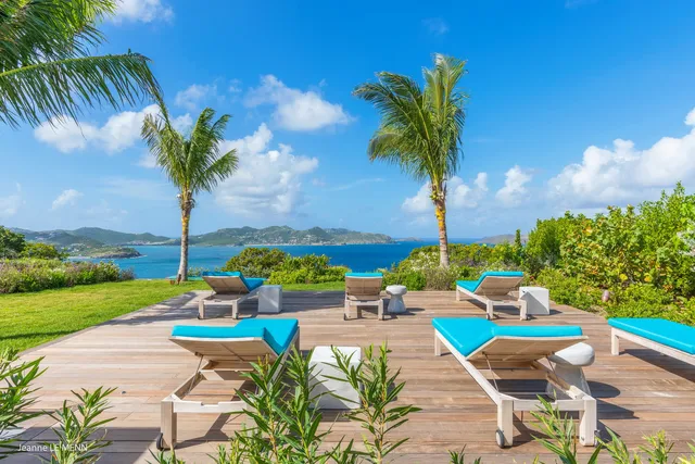 Horizon from Pointe Milou at Villa Tainos in St Barts - St. Barth Villa Rental