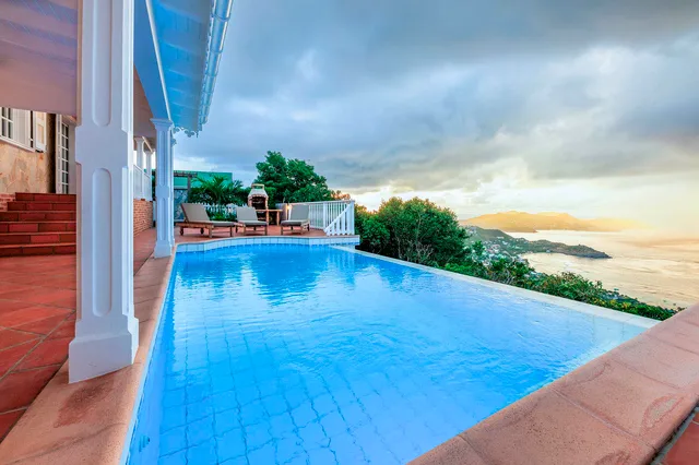 Pool at Villa Tam in St Barts - St Barts luxury vacation rental