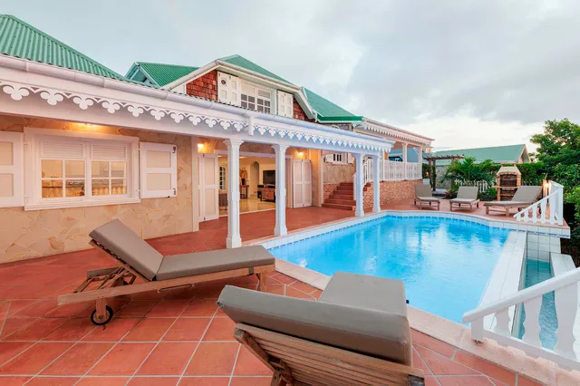 Pool at Villa Tam in St Barts - St. Barts Villa Rental