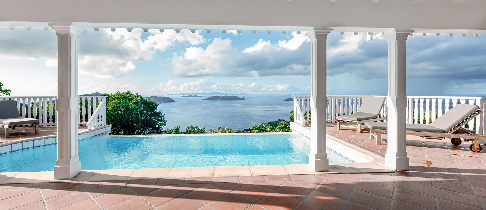 pool at Villa Tam in St Barts - St Barts luxury vacation rental