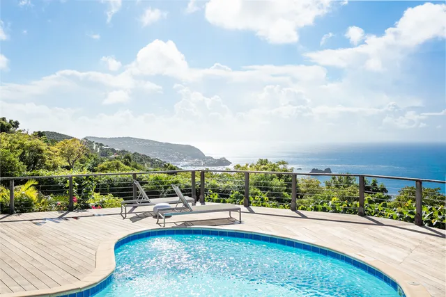 pool at Villa Taniko in Colombier - St. Barth Villa Rental