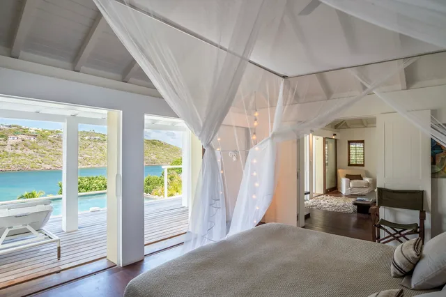 bedroom 1 at Villa Teora in St Barts - St. Barts Villa Rental