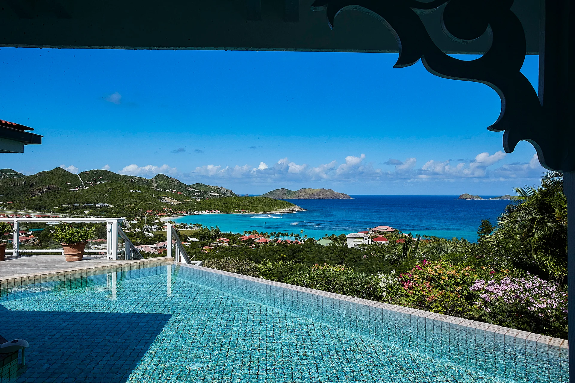 pool at Villa Terre Indigo in St Barts - St Barts luxury vacation rental