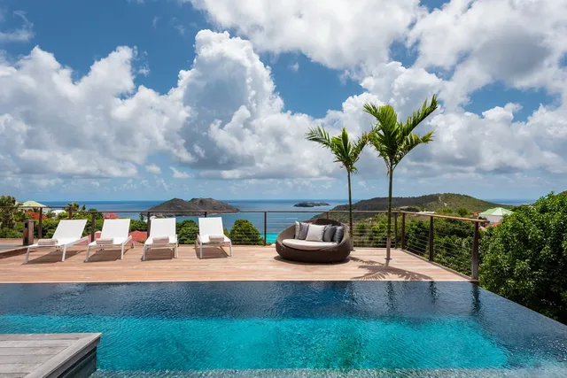 pool at Villa The One in Colombier - St. Barth Villa Rental