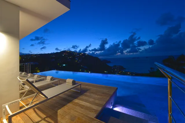 pool at Villa The Source in St Barts - St. Barts Villa Rental