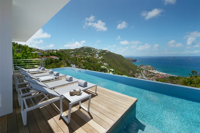 pool at Villa The Source in St Barts - St. Barth Villa Rental