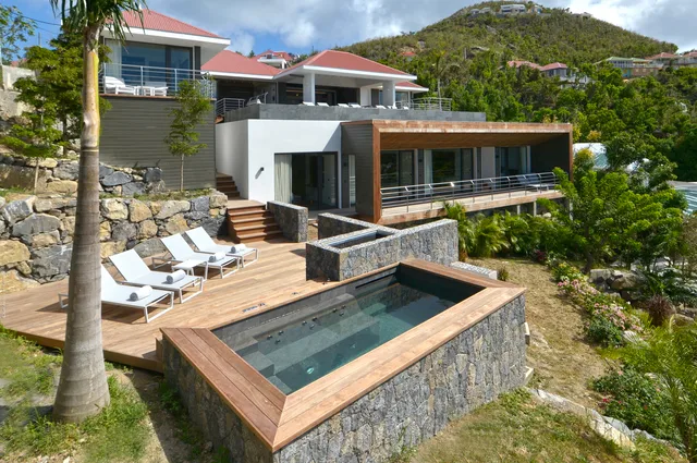 pool at Villa The Source in St Barts - St Barts luxury vacation rental