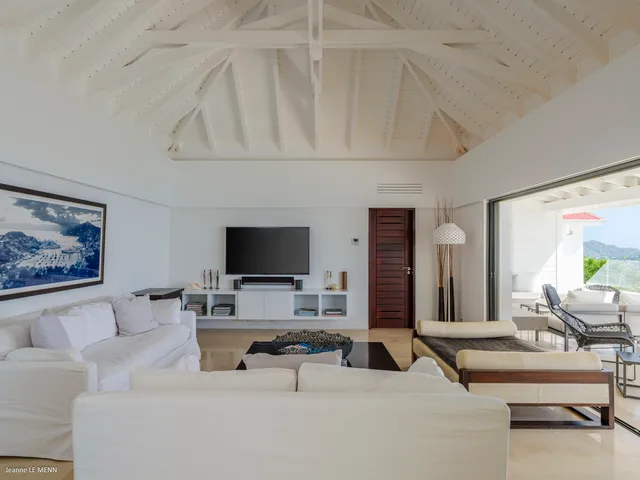 living at Villa The View in St Barts - St Barts luxury vacation rental
