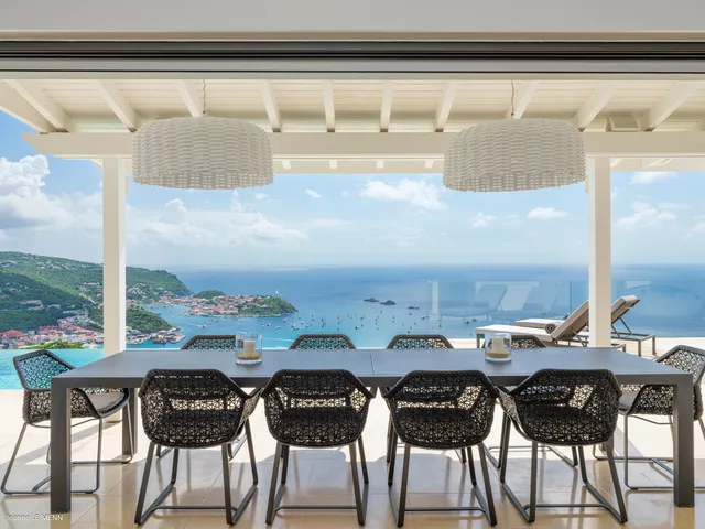 living at Villa The View in St Barts - St. Barts Villa Rental