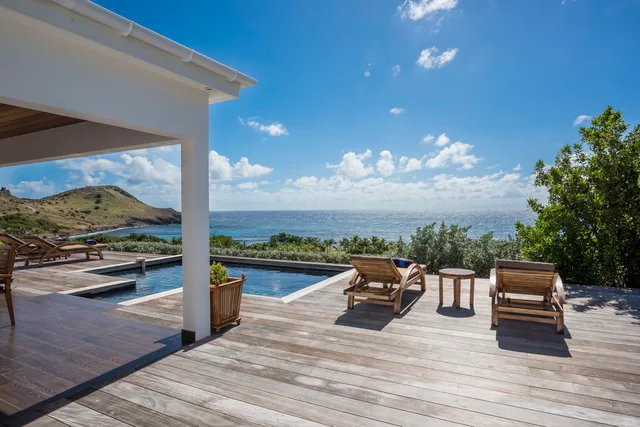 terrace at Villa Ti Chato in St Barts - St Barts luxury vacation rental