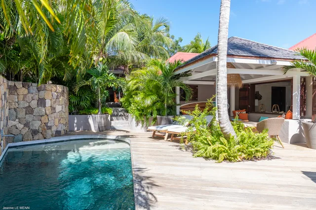 pool at Villa Ti Rock in St Barts - St Barts luxury vacation rental