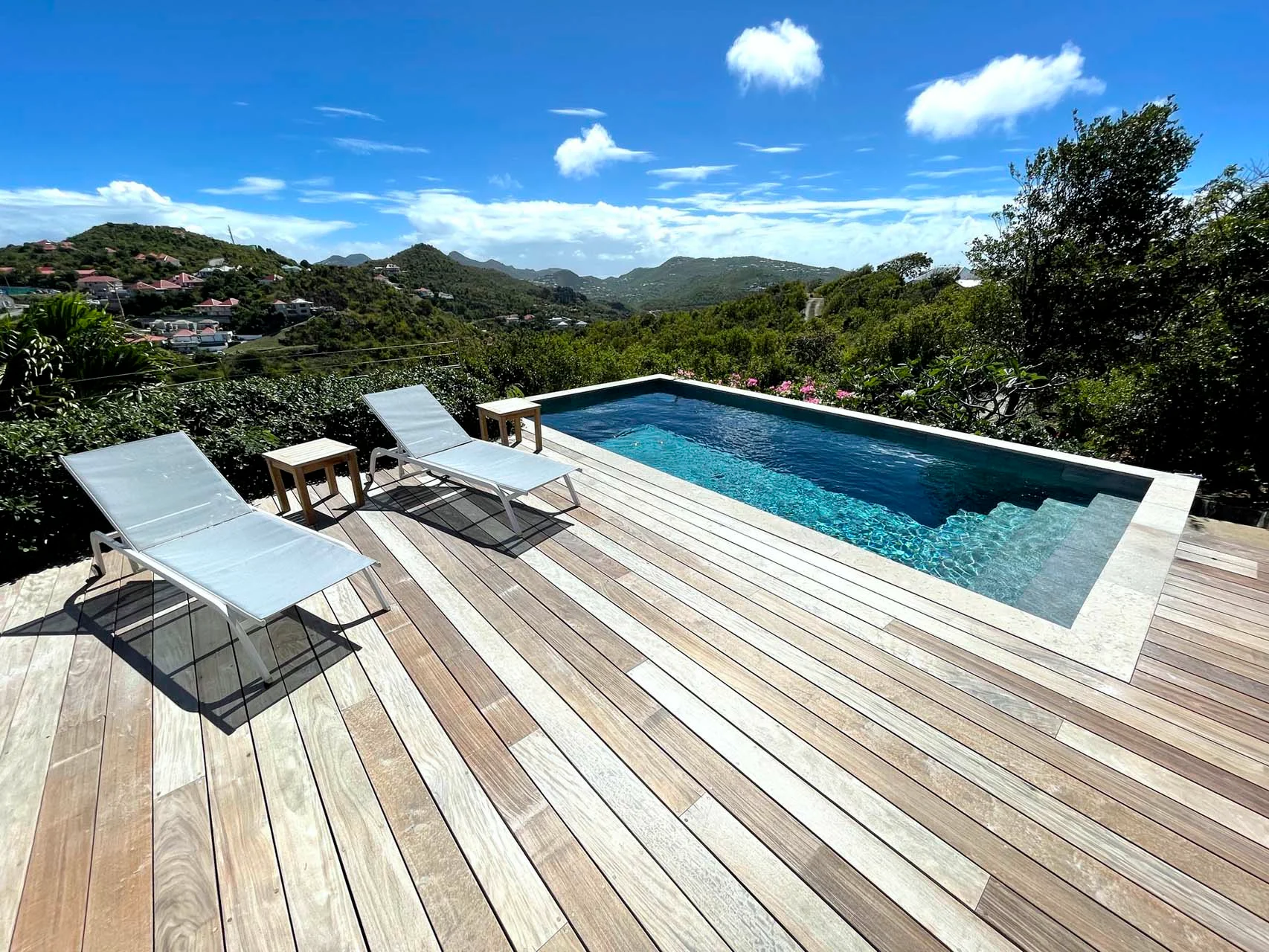 Voyage - Pool at Villa Ti Voyage in St Barts - St Barts luxury vacation rental