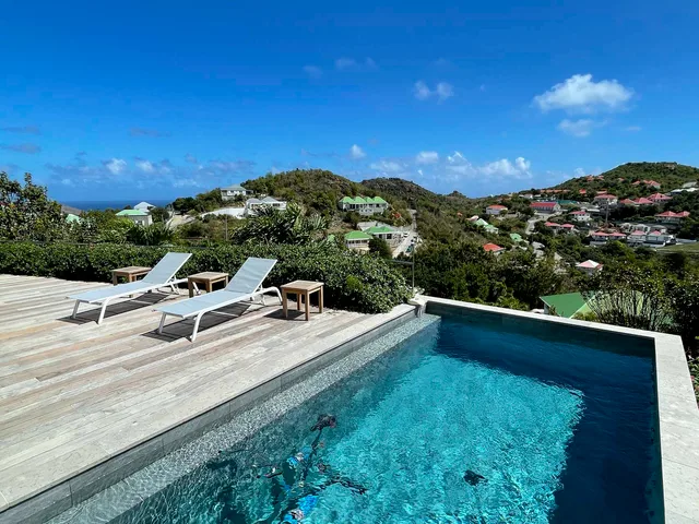 Voyage - Pool at Villa Ti Voyage in St Barts - St. Barts Villa Rental