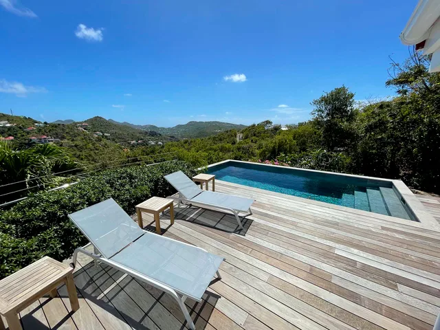 Voyage - Pool at Villa Ti Voyage in St Barts - St. Barth Villa Rental