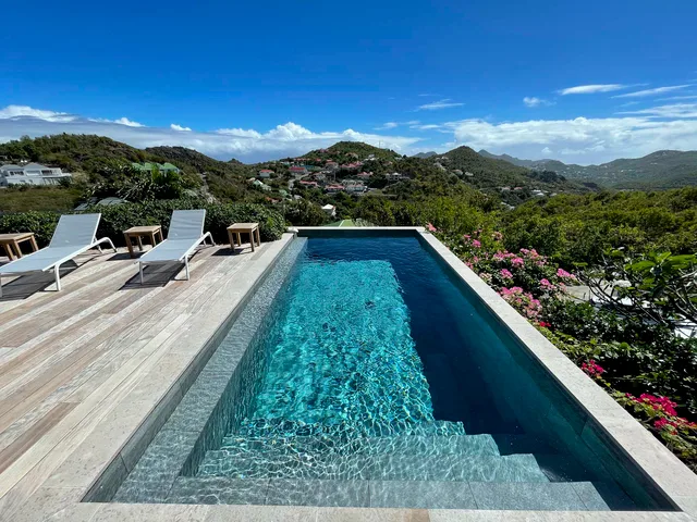 Voyage - Pool at Villa Ti Voyage in St Barts - St Barts luxury vacation rental