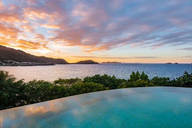 pool at Villa Tichka in Flamands - St. Barth Villa Rental