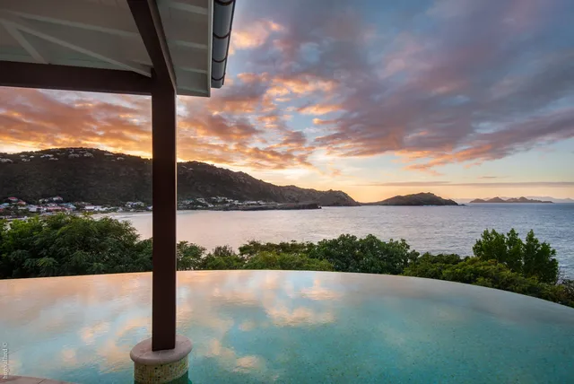 pool at Villa Tichka in St Barts - St. Barts Villa Rental