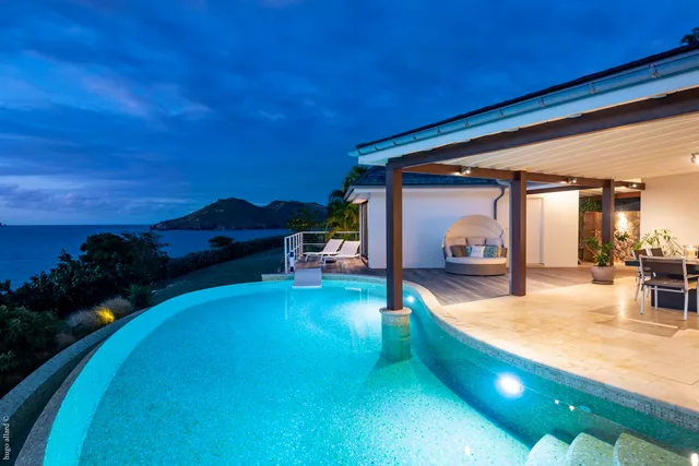 pool at Villa Tichka in St Barts - St Barts luxury vacation rental