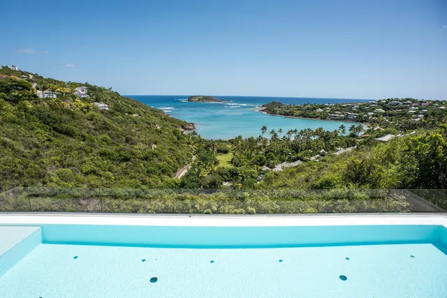 pool at Villa Tortue in Marigot - St Barts luxury vacation rental