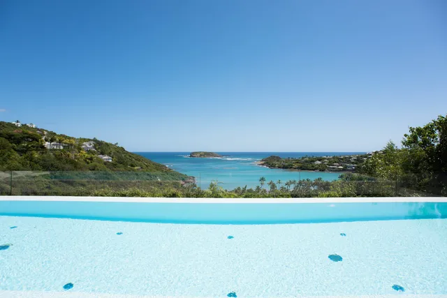 pool at Villa Tortue in St Barts - St. Barts Villa Rental
