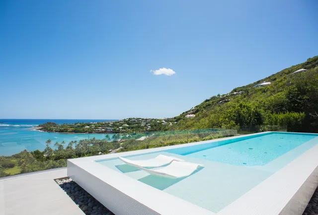 pool at Villa Tortue in St Barts - St Barts luxury vacation rental