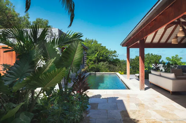 Pool at Villa Tulum in St Barts - St. Barts Villa Rental