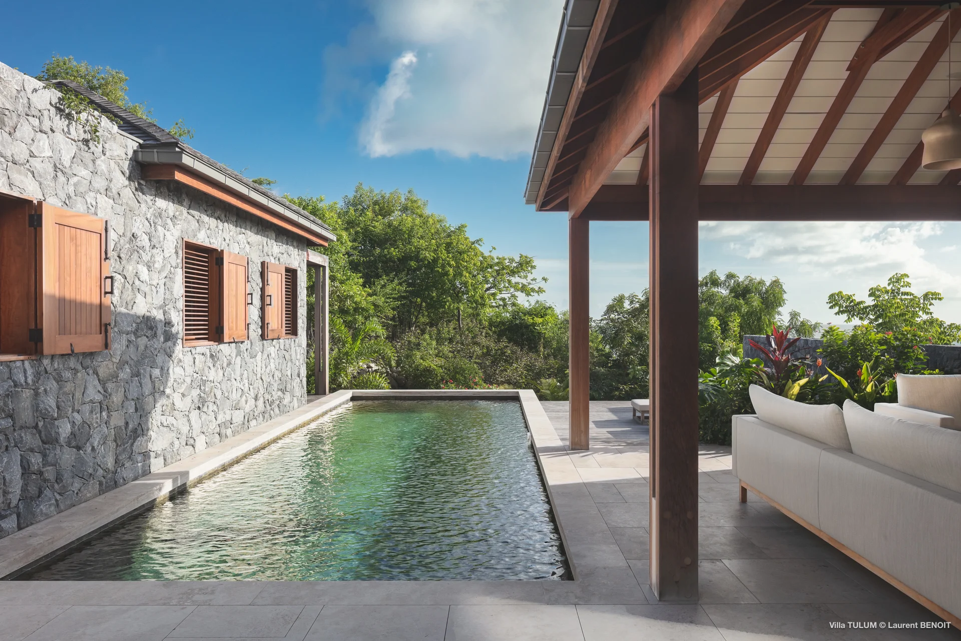 pool at Villa Tulum in St Barts - St Barts luxury vacation rental