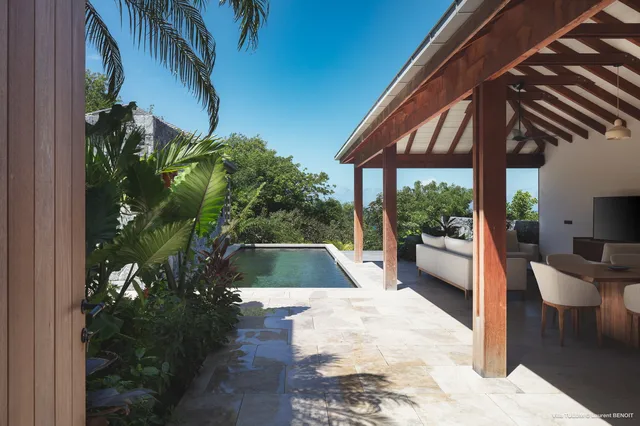 pool at Villa Tulum in St Barts - St. Barts Villa Rental