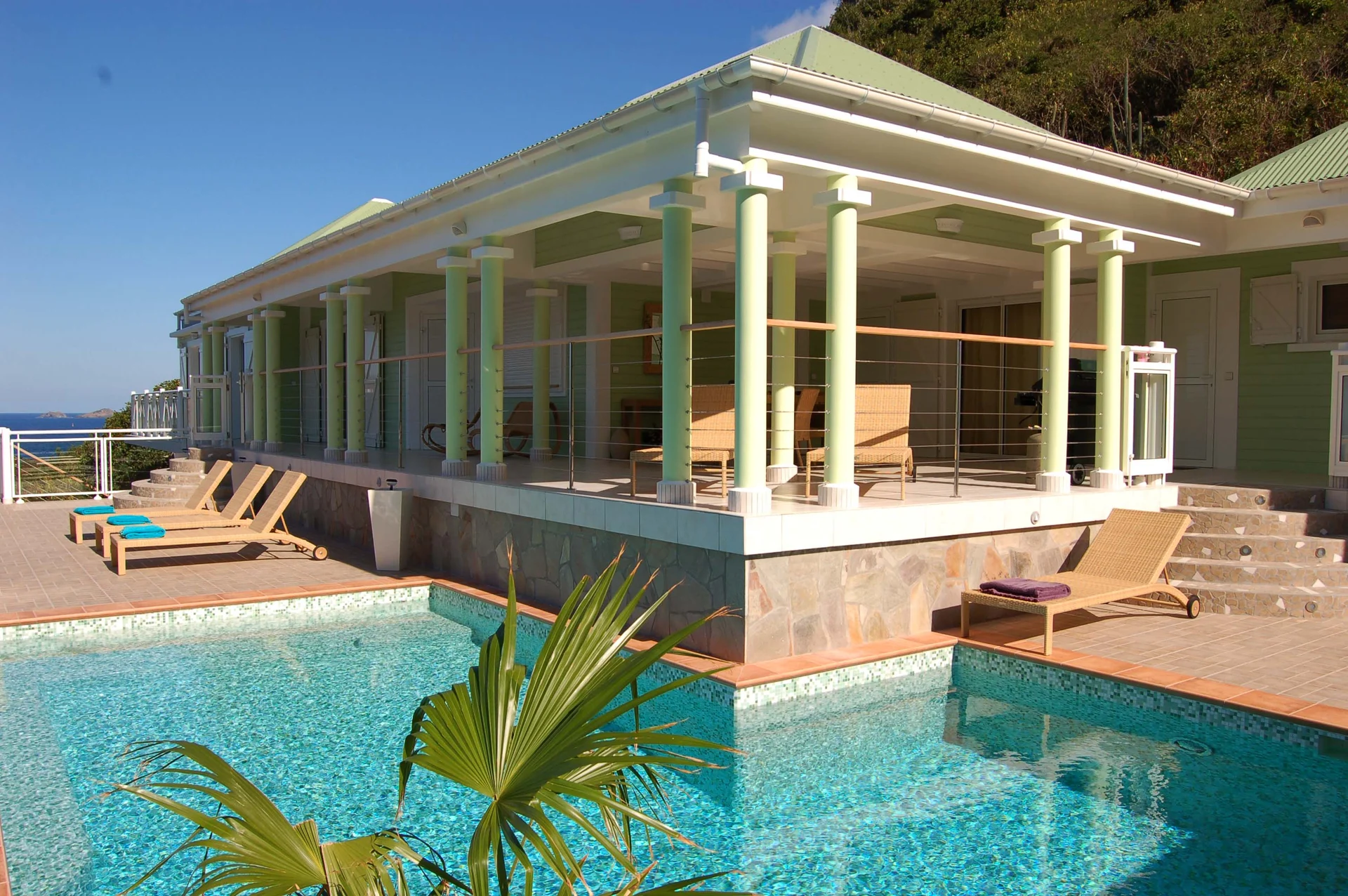 pool at Villa Ushuaia in St Barts - St Barts luxury vacation rental