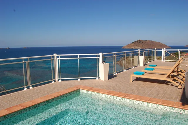 pool at Villa Ushuaia in St Barts - St. Barts Villa Rental