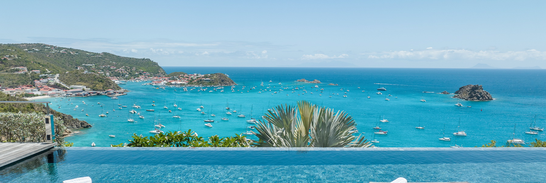 pool at Villa Utopic in St Barts - St. Barts Villa Rental