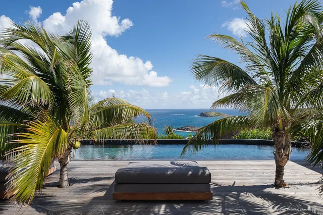 pool at Villa Valentina in Pointe Milou - St. Barth Villa Rental