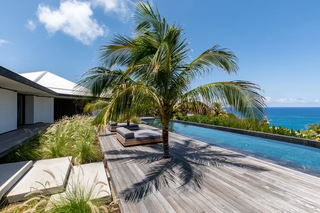 pool at Villa Valentina in St Barts - St. Barth Villa Rental