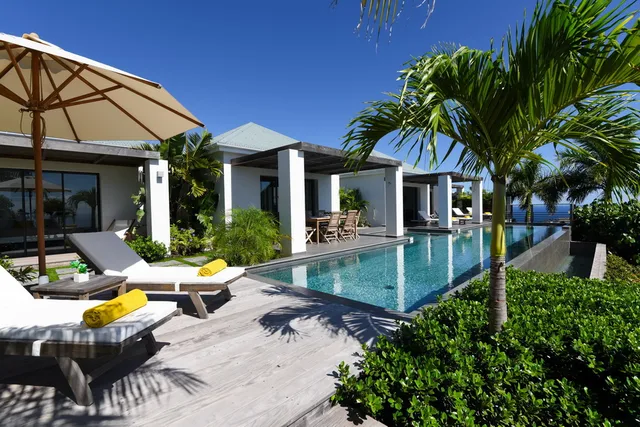 pool at Villa Valley in St Barts - St. Barth Villa Rental