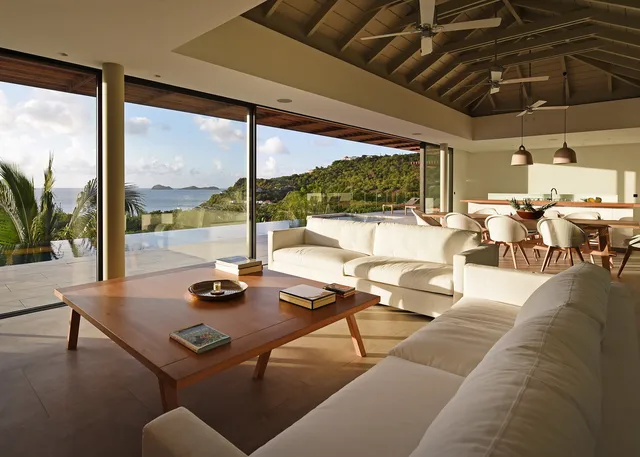 living at Villa Varuna in St Barts - St. Barts Villa Rental