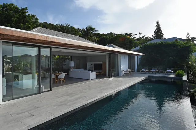 pool at Villa Varuna in St Barts - St. Barts Villa Rental