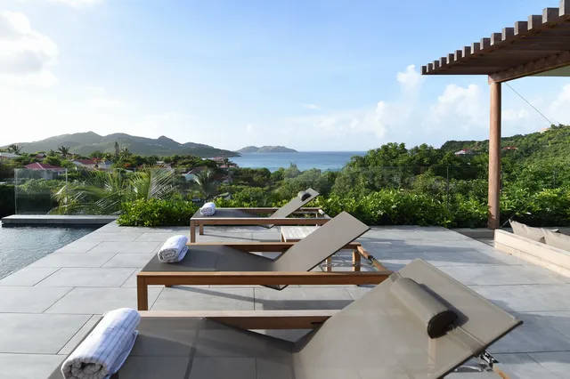pool at Villa Varuna in St. Jean - St. Barts Villa Rental