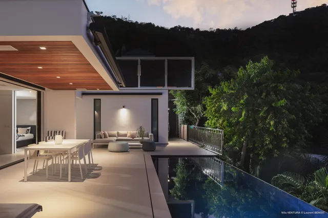 pool at Villa Ventura in St Barts - St. Barth Villa Rental